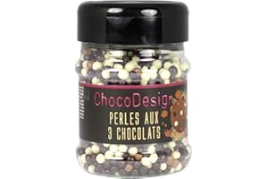 LA PATELIERE Perles 3 Chocolats 120 g