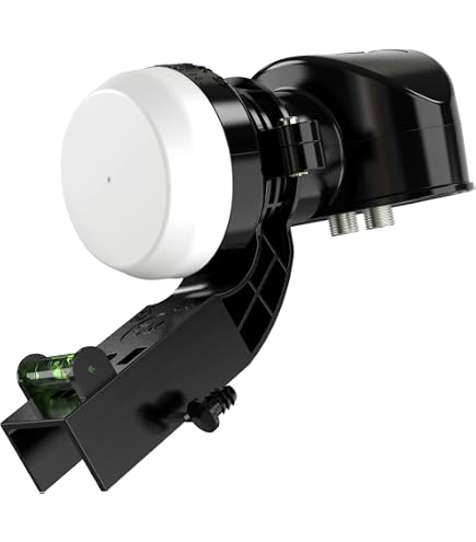 Parabola Satellitare TechniSat Satman850plus, Diametro 85cm, Colore Rosso Mattone, Doppio LNB Uni-Twin Per 2 Utenti, 4K UHD