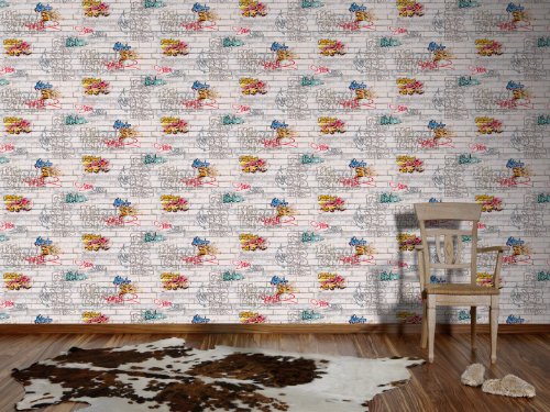 A.S. Creation 935611 Boys und Girls 4 Mustertapete Graffities, bunt - 3