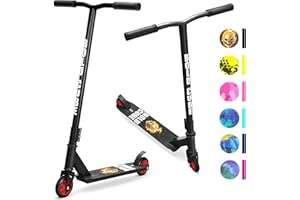 BOLDCUBE Stunt Scooter | Trottinette Freestyle 6-12 8-12 Ans | Freestyle Pro 360° | Aluminium | ABEC 7 | Enfants Ados et Adultes