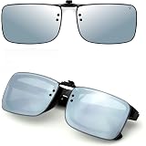 2 Clips Solaires Polarisés Quesuc - Relevables, Ultra Légers, Pour Lunettes De Vue, Protection UV400 - 10