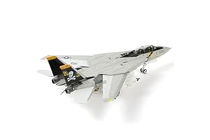 NUOTIE US Navy F-14 Tomcat 1/72 Modèle en Alliage VF-84 Jolly Rogers Chasseur en Métal Moulé sous Pression Modèle d'avion Militaire pour Affichage Collection ou Cadeau (VF-84 Jolly Rogers)…