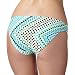 Ultimate Beach Womens White Gingham Stripe Bikini Bottoms 10