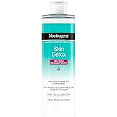 Neutrogena Skin Detox Micellar Water 3'&uuml; 1 Arada Nazik Temizleyici Kir ve Makyaj Temizleme Suyu Y&uuml;z G&ouml;z Dudak İ&ccedil;in 400 ml