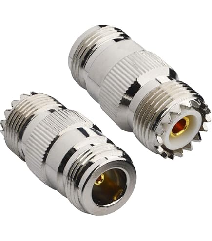 Boobrie Koaxialadapter N-Stecker Auf UHF-Buchse SO239 – Perfekt Für WLAN- Und Funkantennen