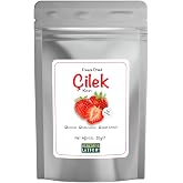 &Ccedil;ilek Kuru Meyve Cipsi Dondurularak Kurutulmuş Freeze Dried Meyve Kıtırı (20 g)