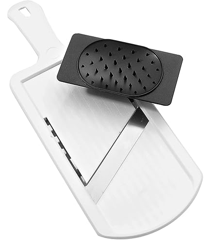 Mandolina Da Cucina Barazzoni Con Lama Regolabile In Acciaio Inox - Taglia Verdure Professionale - Foto 7