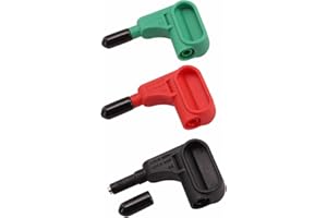 ZYWUOY Para sonda de prueba magnética accesorio multímetro, puntas de 4 mm, compatible con varios medidores (rojo+negro+verde)