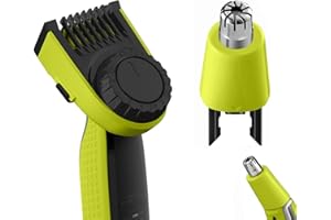 COSYONALL Peines protectores compatibles con Philips One Blade, peine de precisión ajustable compatible con afeitadora Philips QP2520 QP2530 QP2620 QP2630 QP2724 QP2824