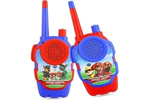 2 pcs Cartoon Dog Walkie Talkie FAMILIO-Cartoon Dog Walkie Talkie Children Long Range Walkie Talkie Radio Children's Toy for Outdoor Adventures Walkies Talkies Toys Presents for Kids Hiking