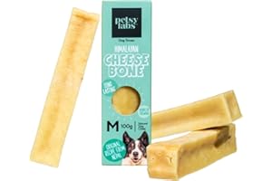 Petsy Labs Himalaya-Käseknochen für Hunde, Natürlicher hartkäse Kausnack aus 100% Bio-Milch, Kaukäse für Hunde, Kauknochen für Welpen und kleine Hunde, Zahnpflege und Langeweilebekämpfung