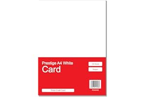 PRESTIGE SALES ONLINE Prestige A4 White 300gsm Craft Printing Card x 100 Sheets