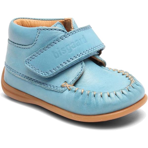 Bisgaard Unisex Kinder Prewalker – Krabbel- & Hausschuhe Aus Leder, Mit Fester Hinterkappe, Weicher Gummisohle, Für Erste Schritte
