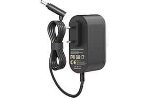VUOHOEG 26,1V Caricatore Alimentatore per Dyson V8 V7 V6 DC58 DC59 DC60 DC61 DC62 DC72 SV03 SV04 SV05 SV06 SV09 SV10 SV11 Absolute Animal Fluffy Motorhead Aspirapolvere Caricabatterie Adattatore