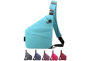 MIOKUKO Wander Plus Anti Theft Bag, Wander Plus Anti Theft Bag for Women Men, Slim Sling Cross Body Travel Shoulder Bag