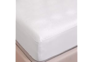 Tofern Ochraniacz na materac, wodoodporny, oddychający, antyalergiczny, ochrona przed roztoczami, nakładka na materac
