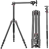 DIGITEK® (DTR 520 BH) 152CM Foldable Aluminum Tripod Cum Monopod with Swivel Pan Head, 4 Section Adjustment, 7kg Max Load, Ma