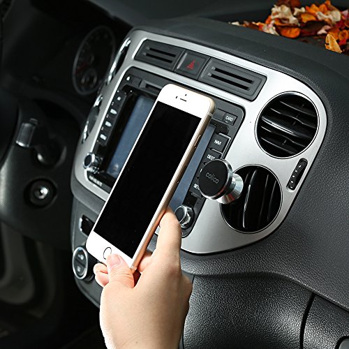 Magnetische Auto-Handyhalterung, Colico Aluminium Handy-Luftschlitzhalterung, Halterung fÃ¼r Auto-LÃ¼ftung, universal einsetzbar fÃ¼r Smartphones und Mini Tablets sowie NavigationsgerÃ¤te und mehr (Upgrade Version: 360 Grad Schwenkkugel)