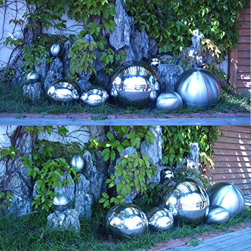 Edelstahlkugel Rosenkugel matt 5 cm Edelstahl Kugel Schwimmkugel - 2