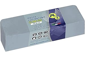 Lux Metal - Pâte Abrasive pour Plastique PL3 150 gr Polissage Ultra Fin Polissage Plastique Transparent Plexiglas Polycarbonate Enlever Les Rayures Plastiques Pâte Abrasive Plexiglass Renouveler Phare