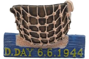 MUYU MAGNET D-Day 6.6.1944 Normandie France Aimant de réfrigérateur 3D Souvenir Collection Cadeau Décoration Maison Cuisine Aimant Aimant de Réfrigérateur Normandie France