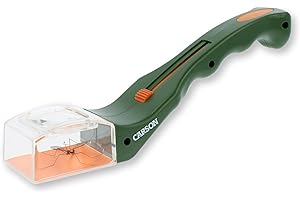 Carson BugView - outil d'attrape-insectes et loupe pour araignées, à usage des enfants et des adultes, vert, taille unique (HU-10)