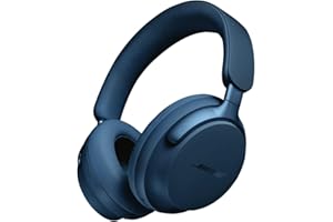 Bose QuietComfort Słuchawki bezprzewodowe z redukcją szumów i dźwiękiem przestrzennym, słuchawki nauszne z mikrofonem, do 24 godzin pracy na akumulatorze, Księżycowy Błękitny - Limitowanym