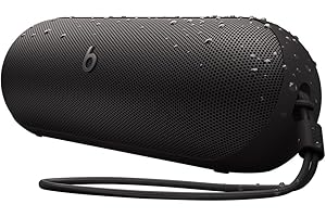 Beats Pill – Enceinte sans Fil Bluetooth et Recharge Mobile Via USB-C – Jusqu'à 24 Heures d'autonomie, résistance à l'eau (IP67), compatibilité Apple et Android, Microphone intégré – Noir Mat