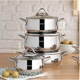 Emsan Cemre 8 Piece Cookware Set