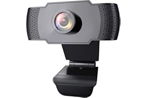 wansview 1080P Webcam with Microphone, USB 2.0 Desktop Laptop Computer Web Camera with Auto Light Correction, Plug and Play, for Video Streaming, Conference, Game,Study