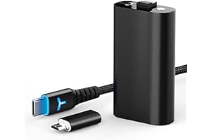 XBOX-SB02 Akku für Xbox One und Xbox Serie X|S mit 3M USB C Ladekabel und Micro USB Adapter 6amLifestyle Akku Packs Xbox Play and Charge Kit