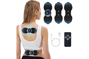 YUCEN Wirelss TENS Machine for Pain Relief,Nerve Muscle Stimulator for Pain Management with 8 Modes,19 Levels,3 Pads,Rechargeable TENS Unit for Back,Neck,Shoulder,Knee,Body Muscle Pain Relief
