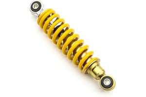 PETROLSCOOTER Mini Moto Dirtbike Bike Rear Shock Absorber Suspension 200mm 200lb In Yellow