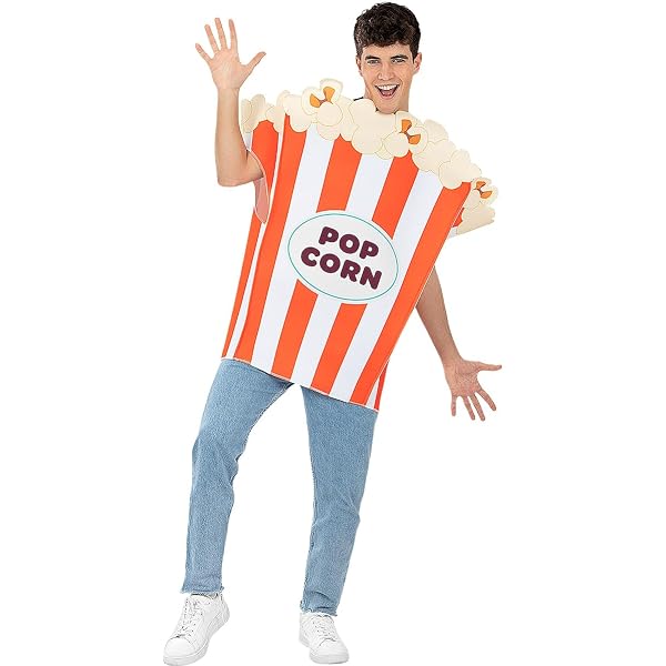 Occhiali Divertenti A Forma Di Popcorn Per Feste E Carnevale – Accessorio Cosplay In Plastica, Unico E Originale Per Serate A Tema