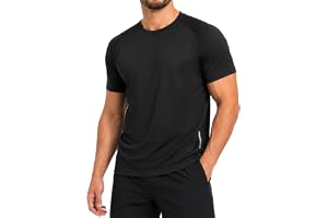 ZENGVEE Träningströjor för män, snabbtorkande, fukttransporterande, kortärmade, med nätmaterial, atletisk t-shirt, lättviktig