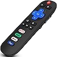 Gvirtue Remote Control Replacement for All Roku TV, Compatible for TCL, Hisense, Sharp, Insignia, ONN, Element, Westinghouse, Philips Roku Series Smart TVs, with Netflix, Hulu, YouTube, Disney+