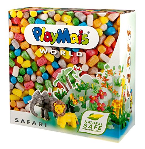 PlayMais Loick - 6300 Flocons De Maïs Naturels - Loisir Créatif Enfant - Sans Colle, Eau Only