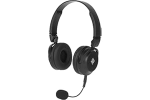 Intempo EE6282BLKSTKEU7V2 Office Bluetooth Headset with Microphone, Comfortable Fit, Clear Sound, Connect to Laptop, Tablet or Phone, Ideal for Working from Home, Video and Phone Calls