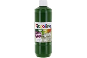 Textilfarbe grasgrün 500ml - Stoffmalfarbe PICCOLINO Textil Color
