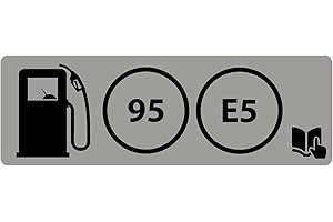 Custom Vinyl Pegatina Tapa Combustible (5x1,6cm) (E5 - SP95)