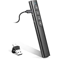 2-in-1 USB C Presentation Clicker Wireless Presenter Mac PowerPoint - View #13