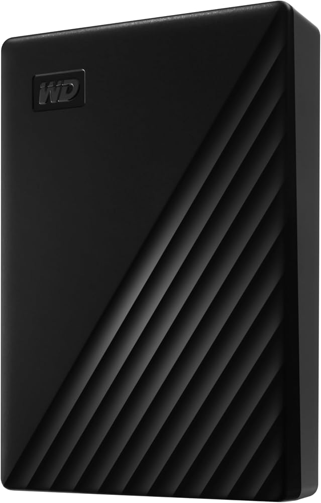 WD 6 TB My Passport taşınabilir harici sabit disk, cihaz yönetim yazılımı, yedekleme ve şifre koruması, PC, Xbox ve PS4 ile uyumlu, siyah