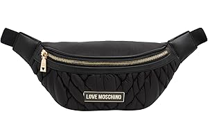 Love Moschino, MARSUPIO Donna, Nero, Taglia Unica