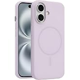 Coverzone İphone 16 ile Uyumlu Kadife İ&ccedil; Y&uuml;zeyli Premium Silikon Kılıf MagSafe ile Uyumlu Kablosuz Şarj Destekli Darbe Emici 