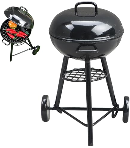 Mini barbecue pour maison de poupée 1/12 - GOTOTOP - Accessoires RC