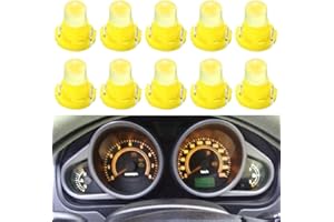 TABEN Ampoules LED T3 Neo Wedge pour chauffage climatique, tableau de bord (ambre)