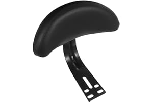 HANABASS Electric Bike Backrest Universal E-Bike Seat Cushion with Ergonomic Thick Sponge Support for Comfortable Riding and Waist Fatigue Relief