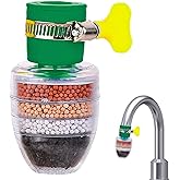 6 Layer Tap filter Multilayer | Activated Carbon Faucet Water Filters Universal Interface Home Kitchen Faucet Tap Water Clean
