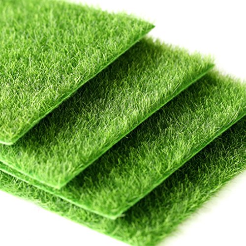 Künstliche Gras gefälschte Rasen gefälschte Gras Miniatur DIY Puppenhaus Garten Heim Dekoration Ornament - 4