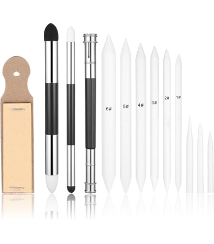 15 Stück Papierwischer Set, Papierwischer Bleistift Um Zeichnen 397085730898